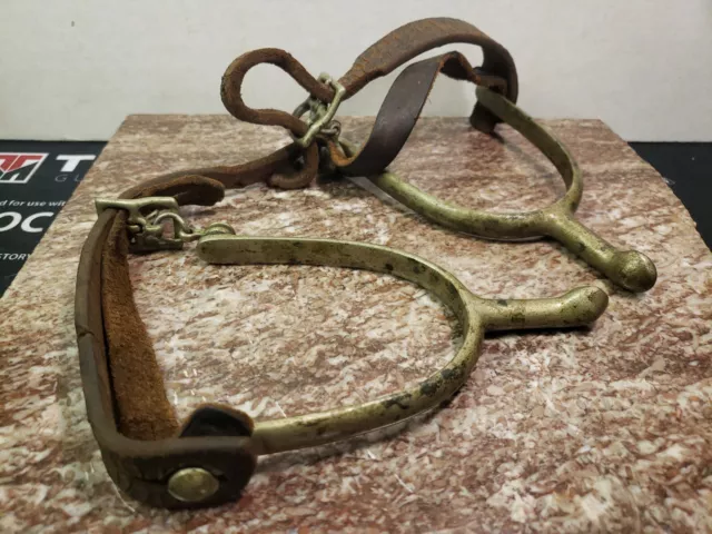 VTG SPURS - US MILITARY MARKED U.S. AB (August Buermann) VTG SPURS - US MILITARY MARKED U.S. AB (August Buermann)