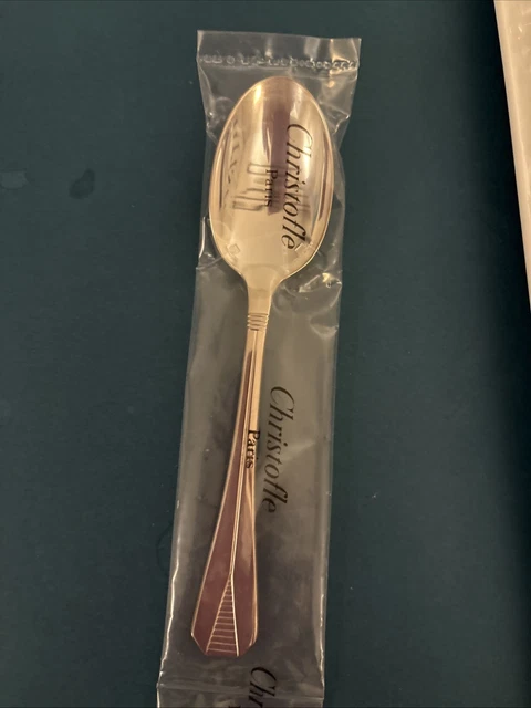 CHRISTOFLE ALBI Cuillère à Sucre Confiture Métal A- New