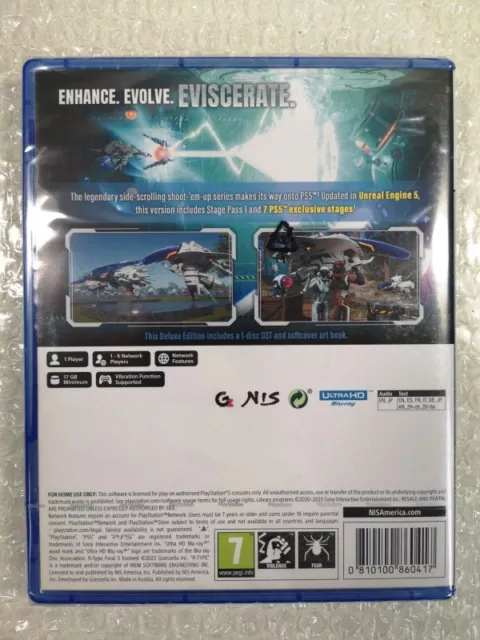 R-Type Final 3 Evolved - Deluxe Edition - Ps5 Uk New (Game In English/Fr/De/Es/I 2
