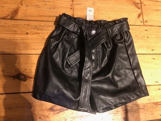 Pantaloncini in finta pelle per ragazze River Island - Età 13-14 (158-164 cm) anni