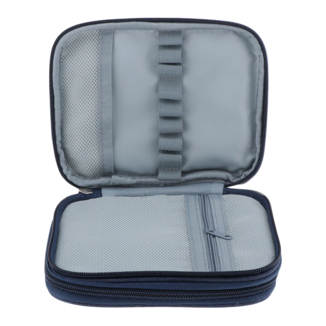 Uncinetto Custodia Organizer Borsa Con Cerniera Con Tasche Web Accessori Per