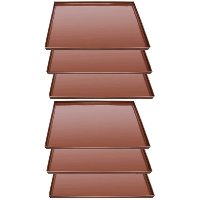 6 Pcs Dryer Silicone Mat Freeze Dryers Jerky Dehydrator Pad