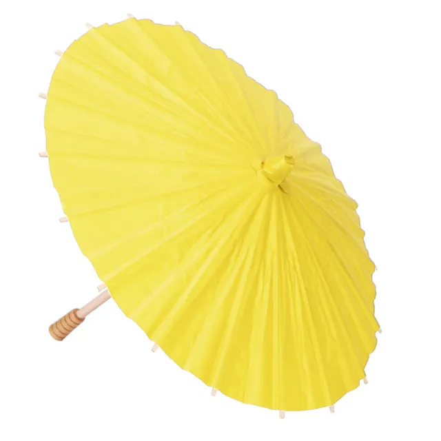 Blank Paper Umbrella DIY Paper Umbrella Vintage For Wedding Decor Craft Kids