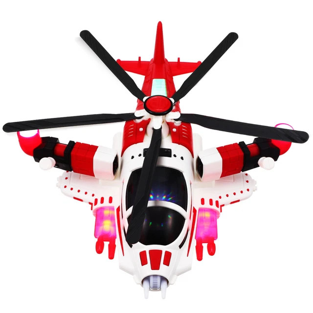 Aereo giocattolo bambino aereo giocattolo ali girevoli aereo