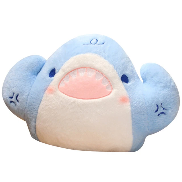 Almohada decorativa de algodón Muscle Shark Pp almohada para abrazar