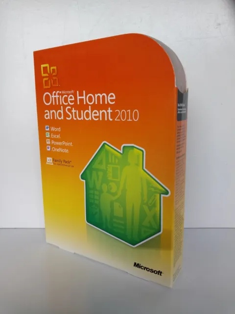 Microsoft Office 2010 Home & Student 3-User DVD X16-27536-03