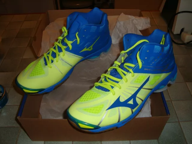 MIZUNO WAVE LIGHTNING Z MID chaussures VOLLEY EUR 45 00 PicClick FR