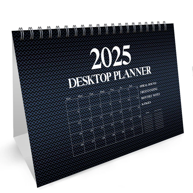 2025 CALENDAR MONTH To View Free Standing Flip Desktop Calendar Office 2025-calendar-month-to-view-free-standing-flip-desktop-calendar-office