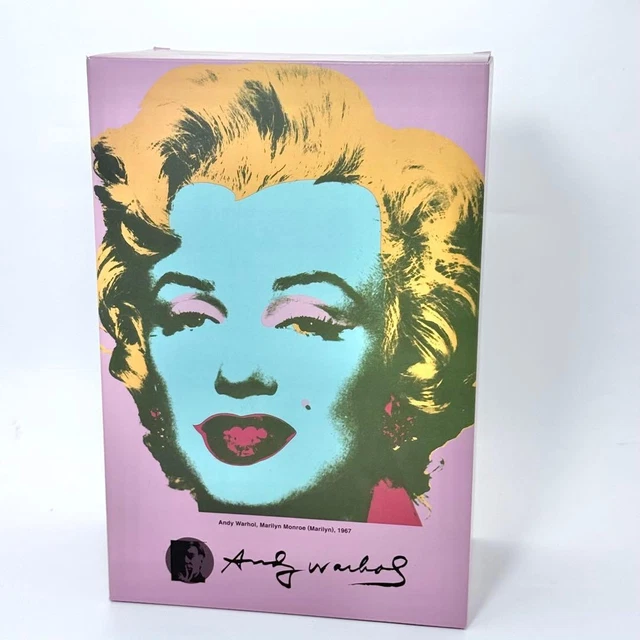 FIGURA ANDY WARHOL Marilyn Monroe BE@RBRICK EUR 488,34 - PicClick ES