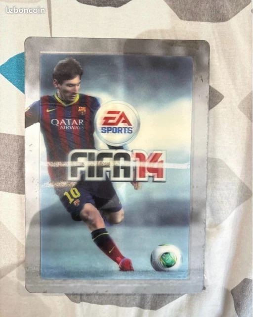 Steelbook FIFA 14 3D Pour Xbox 360 Et PS3 - Boîtier Métal Seul, état Correct - Jeu Vidéo