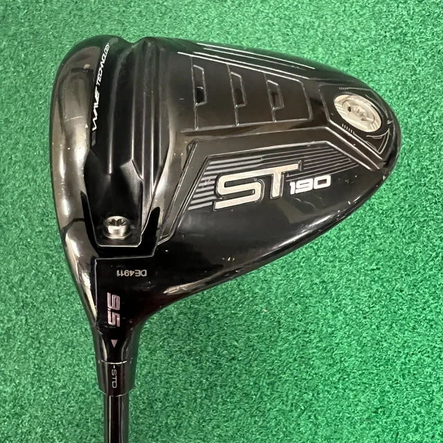 Mizuno ST190 Adjustable Driver 9.5 Men's LEFT Hand Stiff Flex Graphite Shaft 45"