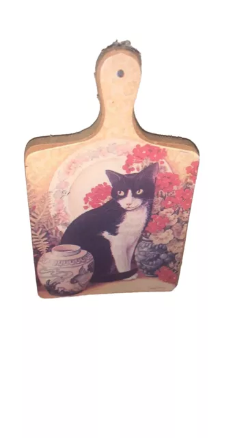 Very Collectable Chopping Boards From Wilscombe Melamine Black Cat , Magnet