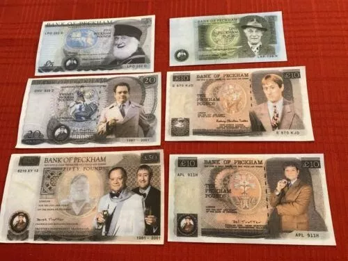 Only Fools & Horses - Bank of Peckham Bank Notes