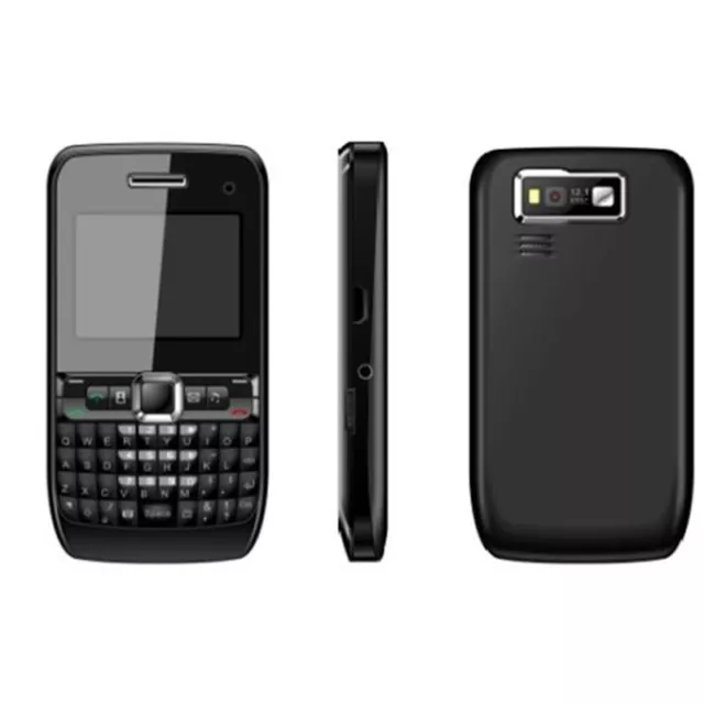 Origina Unlocked  Nokia E63 WIFI QWERTY Keypad 3G Bluetooth 2.0MP Black Phone