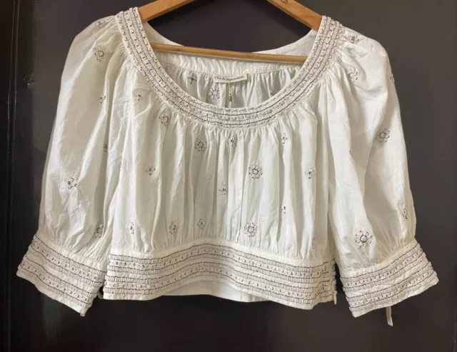 Ulla Johnson - Zola Top - White embroidered top