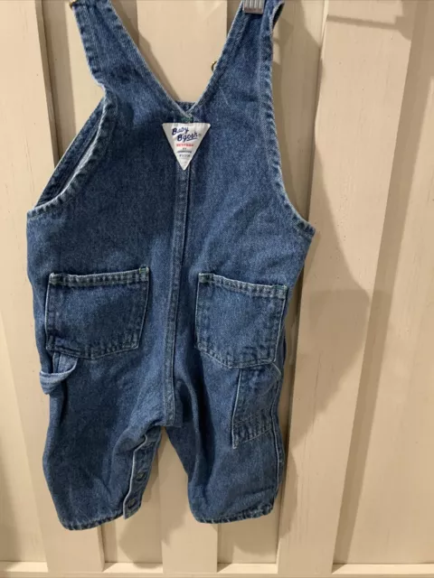 Salopette vintage Osh Kosh Baby Bgosh Jean taille 12 mois 3