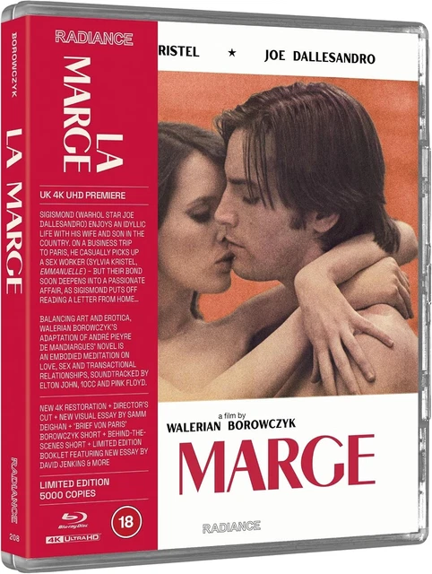 LA MARGE (1976): Sylvia Kristel, French lang. - NEW Eu RgFree 4K