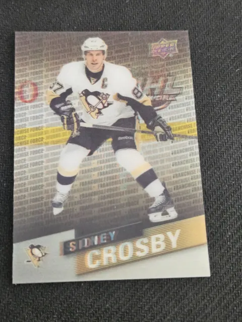 2015-16 Upper Deck Ud Tim Hortons Sidney Crosby Ff-11 Franchise Force