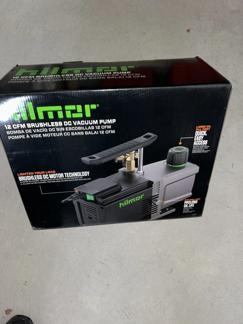 Hilmor Brushless 12 cfm vacuum pump