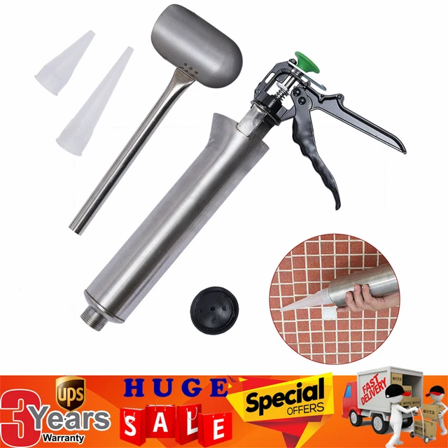 CEMENT MORTAR CAULKING Gun Mortar Grouting Pointing Gun For Brick