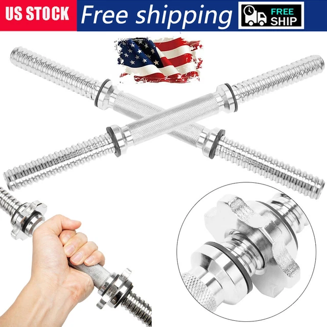 DUMBBELL BAR WEIGHT Lifting Set Gym Home Barbell Body Fitness Workout