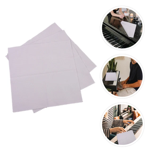 3 Pcs Violin Cloth Universal Wipes Musical Instruments Mobile Screen Wipes Soft