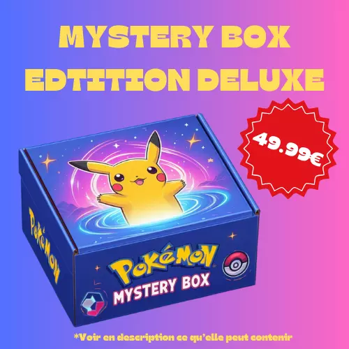 🌟 Boîte Mystère DELUXE Pokémon | Boosters, Articles Exclusifs Garantie 🌟