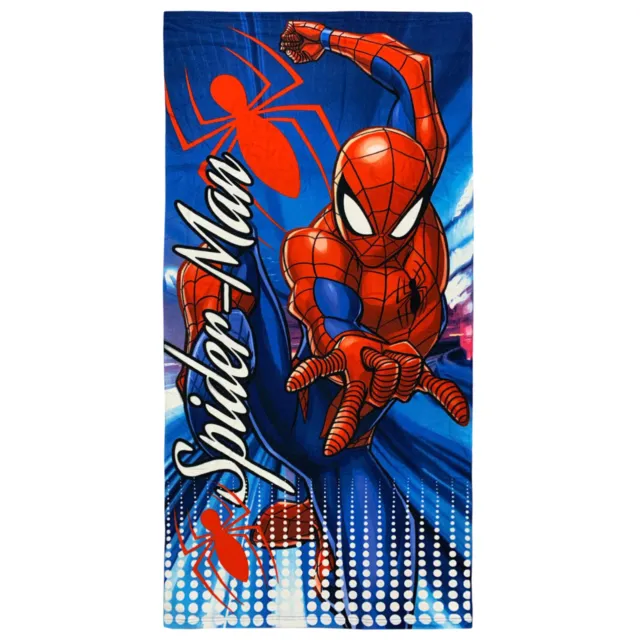 Serviette de Plage Éponge en Coton Marvel Spiderman Piscine Enfant 3163