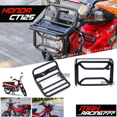 Honda CT125 Trail 125 Hunter Cub 2020 2022 Headlight Guard Front Rack MotoSkill
