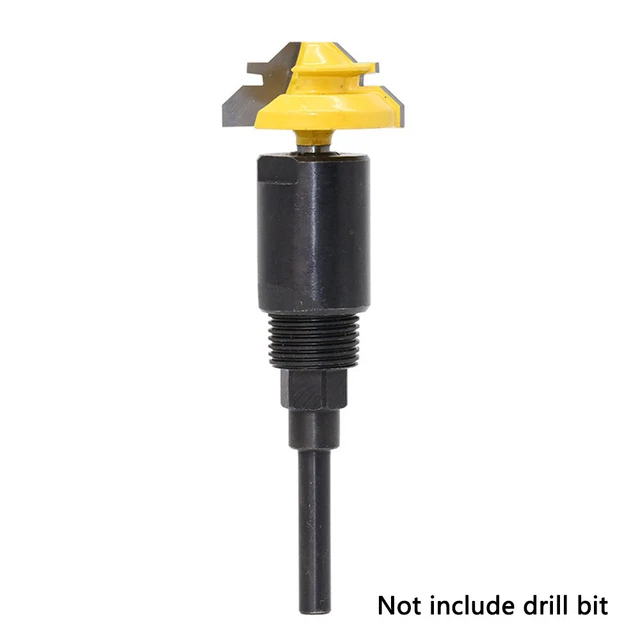 #X Router Collet Extension Chuck Adapter CNC Milling BitExtensionRod1/4inShank