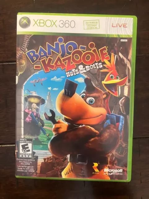 Banjo-Kazooie: Nuts & Bolts (Microsoft Xbox 360, 2008) CIB