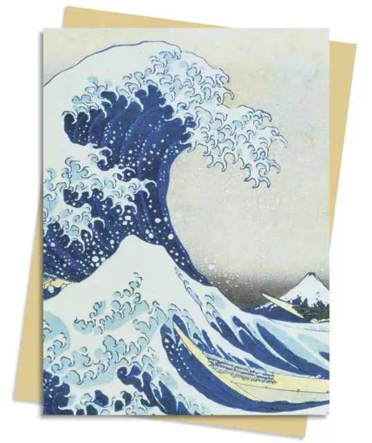 Great Wave (Hokusai) Carte de Voeux Paquet : 6 (Voeux Cartes) Par , Neuf Boo