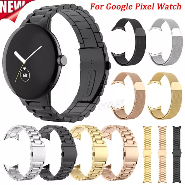 Für Google Pixel Watch 2 1 Band Edelstahl Milanese Armband Uhrenarmband Ersatz