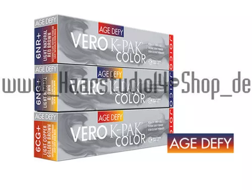 JOICO K-PAK Vero COLOR Age Defy Haarfarbe antiaging Farbe Coloration 74ml