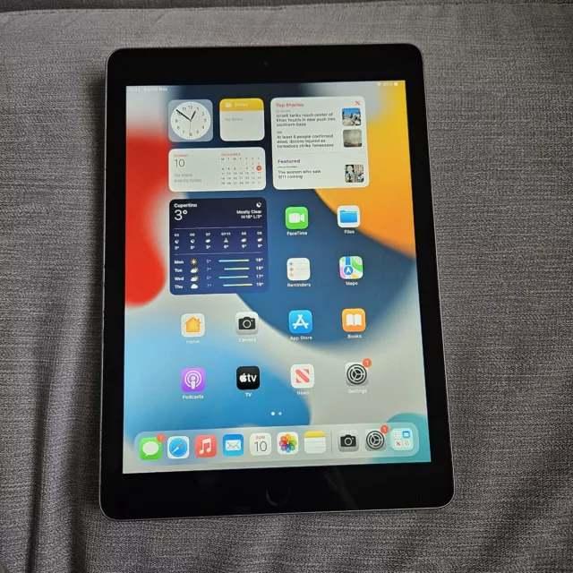 IPad 5th Gen 32gb WiFi Black In  A02