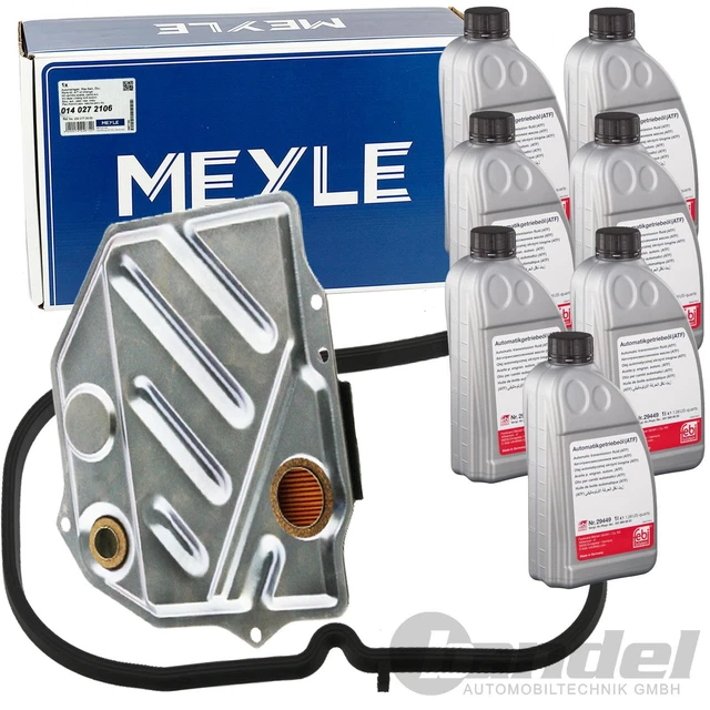 KIT FILTRI IDRAULICI MEYLE CAMBIO AUTOMATICO + OLIO ATF per MERCEDES W124 W210 SL