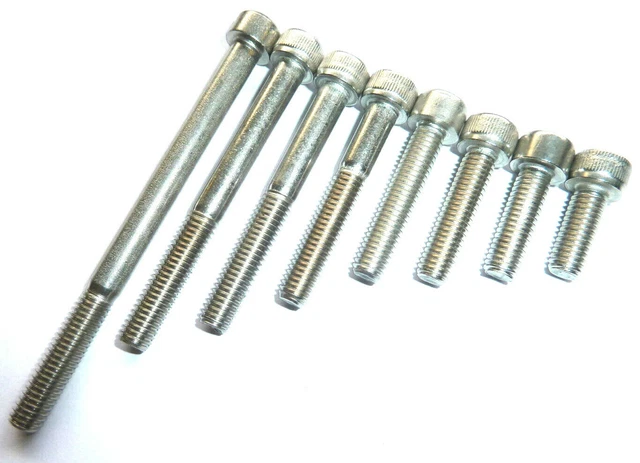 12 Viti Per Lamiera In Acciaio Inox 18-8, Testa A Tronco E Buco Quadro - Misura #12 X 11 TPI Di Albany County Fasteners - Foto 2