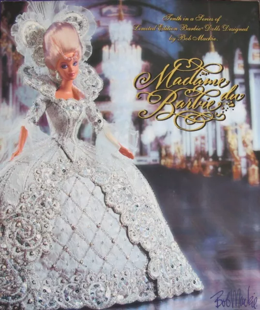 Madame du Barbie Doll by Bob Mackie Limited Edition 1997 Mattel 17934 2