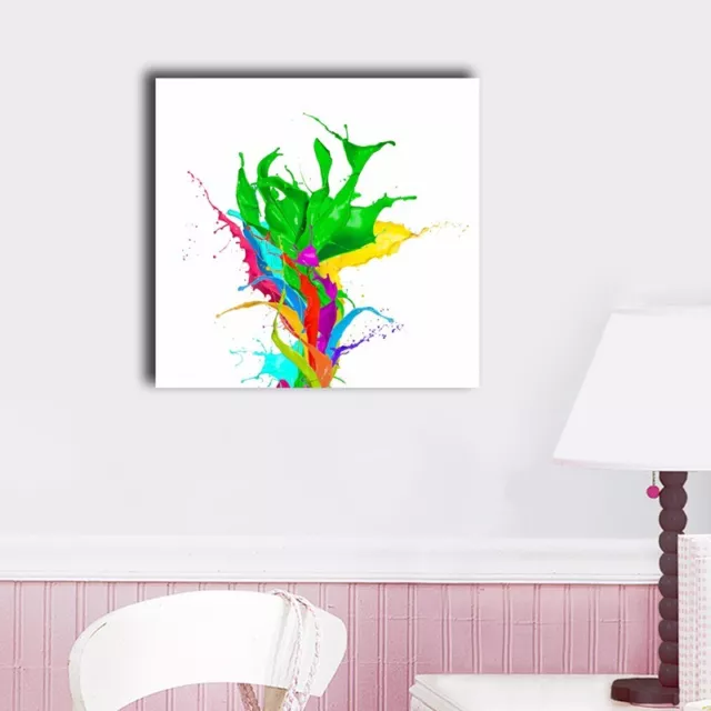 Colorful Abstract Stretched Canvas Prints Framed Wall Art Home Decor Painting II