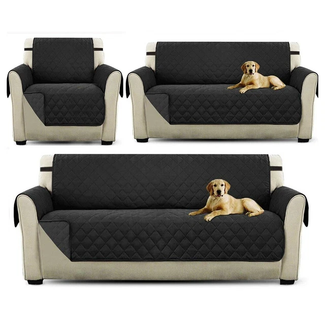 Waterproof/Reversible Chair Sofa Cover Pet Dog Kid Couch Slipcover Protector Mat