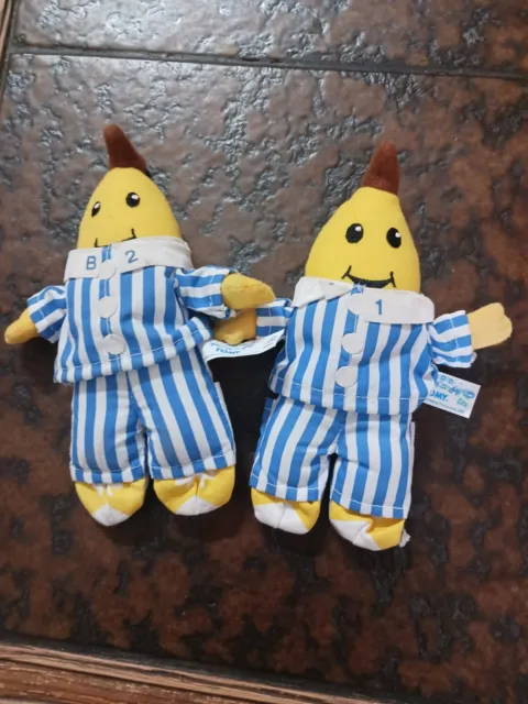 VINTAGE 1995 TOMY Bananas In Pajamas Plush B1 & B2 In Perfect Condition ...