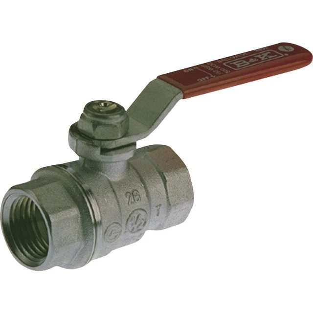 1/8 In. FIP Forged Brass Full Port Ball Valve 107-000NL  107-000NL 1/8" FIP