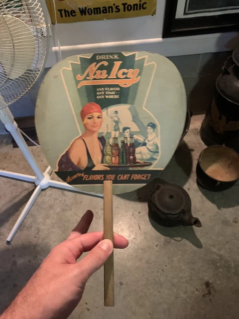 Nu Icy Hand FanCardboard Vintage