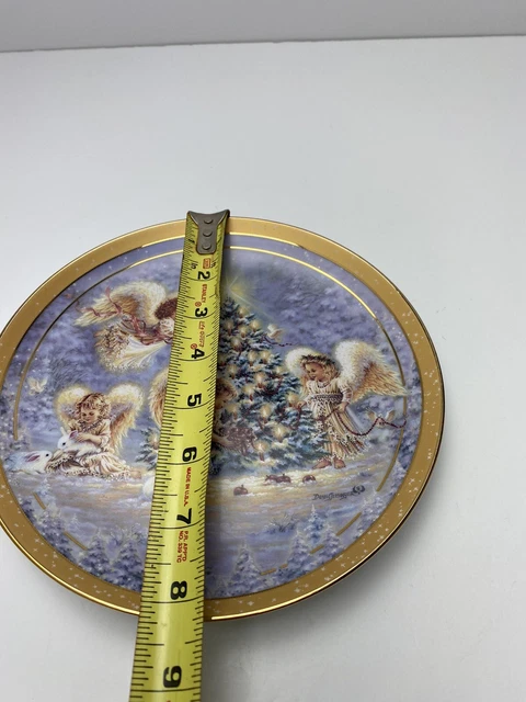 slient night gentle night collectable plate 3