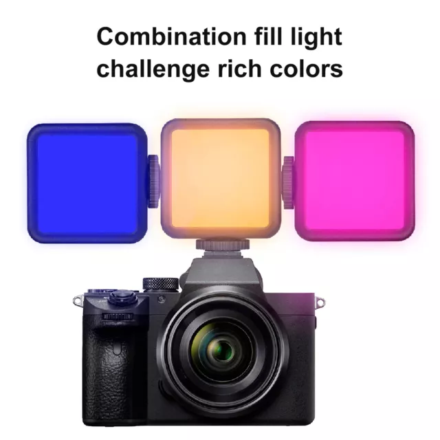 PU560B RGB Full Color Photography Light High CRI Small Beauty Fill Light Por AUS