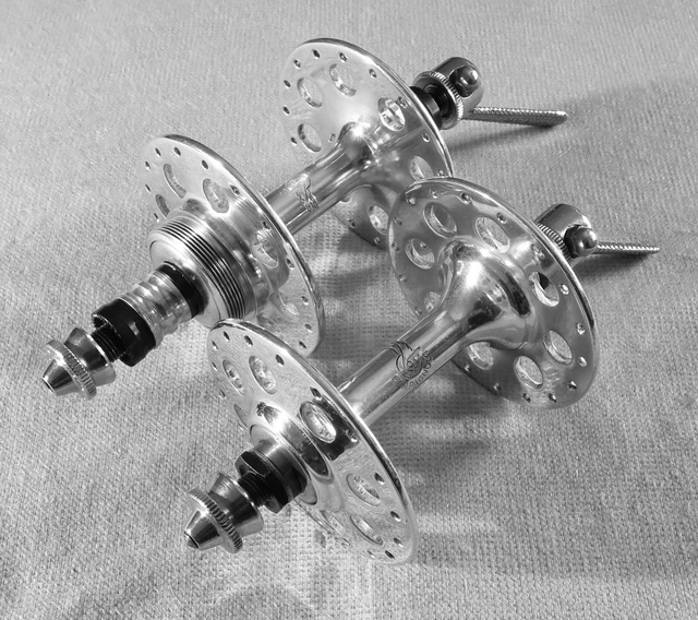 Roues Campagnolo Nuovo Gran Sport 24 Trous – Jantes NISI Fraisées, Tubulaire, Vintage