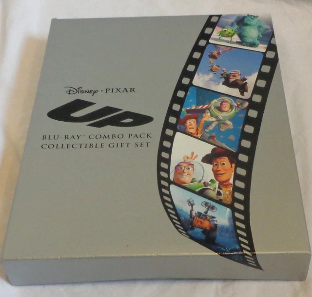 DISNEY PIXAR UP BluRay Combo Pack Collectible Gift Set DVD Movie Litho