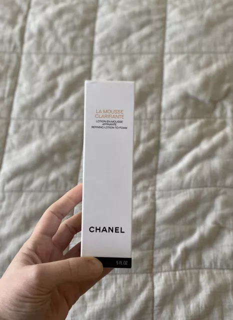 Chanel LA MOUSSE Anti-Pollution Cleansing Cream-to-Foam 5 fl oz 100%  Authentic