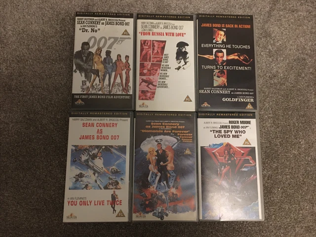 Rare Vice Collection JAMES BOND 1993 VHS Rare Video Collection £19.99 - PicClick UK