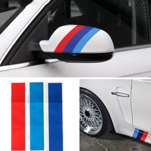 3-Color Car-Styling Decor Grille Vinyl Strip Sticker For BMW 1 3 5 X1 X3 Car NEU